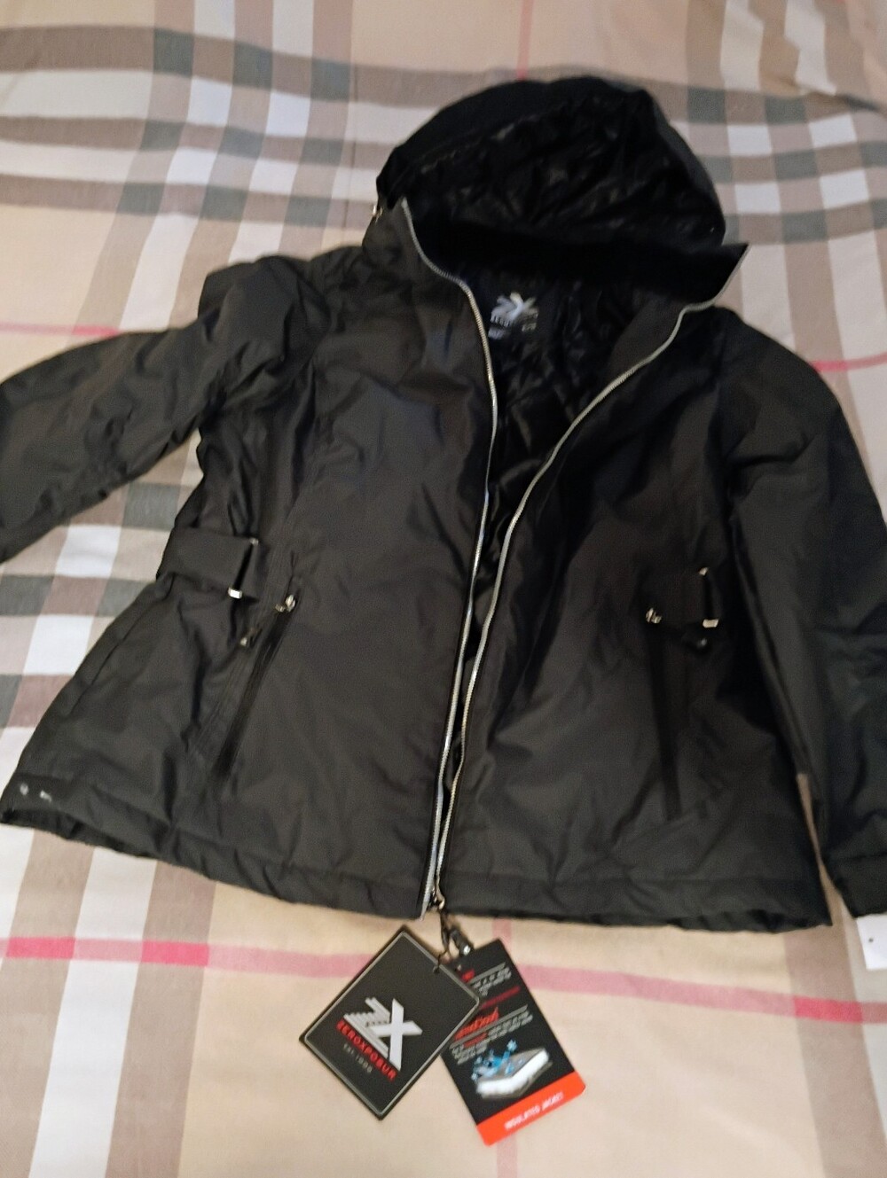 ZeroXposur Women's Black Thermo Cloud Quilted Jacket